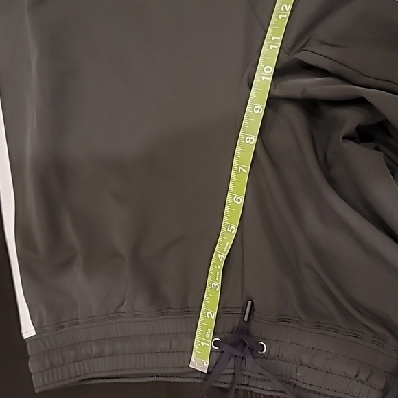 ATHLETA DEREK LAM ICON COLLAB BLACK JOGGERS W WHITE SIDE STRIPE, SZ LARGE - Picture 13 of 13